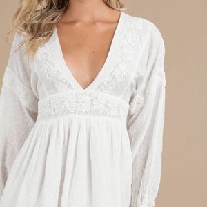White free people dress NWT